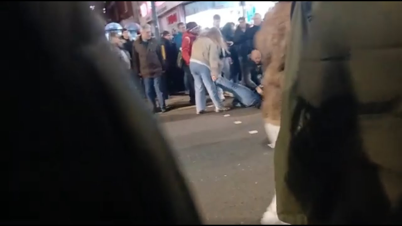 LONDON'S MOST BUSIEST STREET! *A FIGHT BROKE OUT*