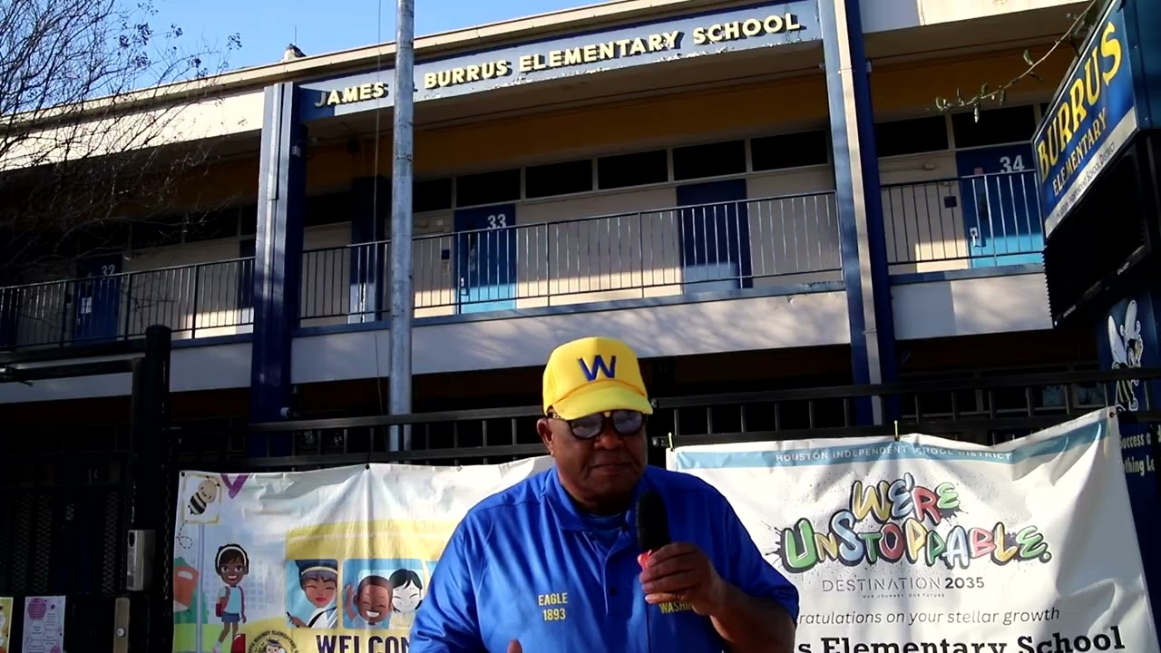 BURRUS SCHOOL BUILT BY BLACKS FOR BLACK IN A BLACK CITY