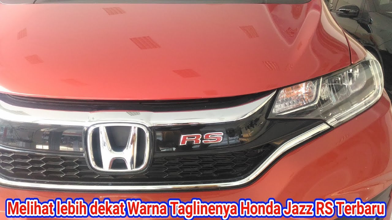Warna Jazz RS Facelift Phoenix Orange Pearl