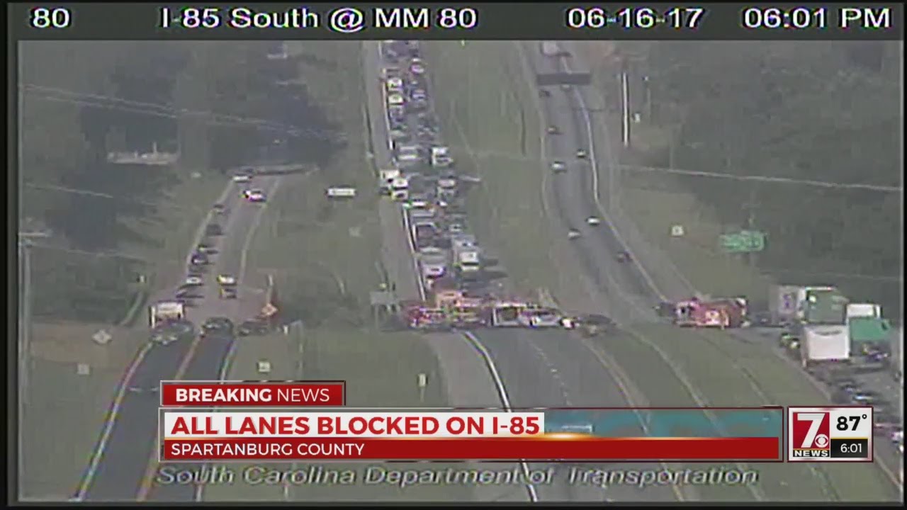 I-85 crash near Exit 82