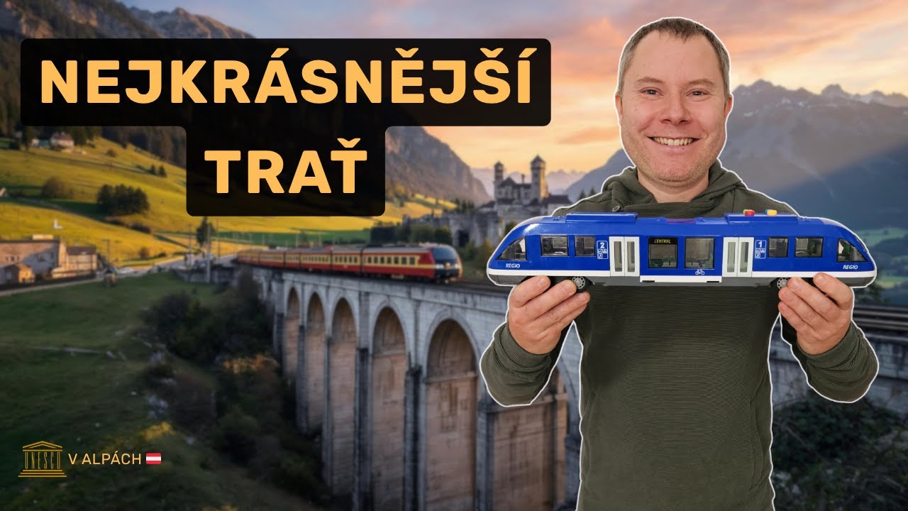 Nejezděte vlakem! Pěšky je nejkrásnější trať Alp ještě hezčí 🇦🇹