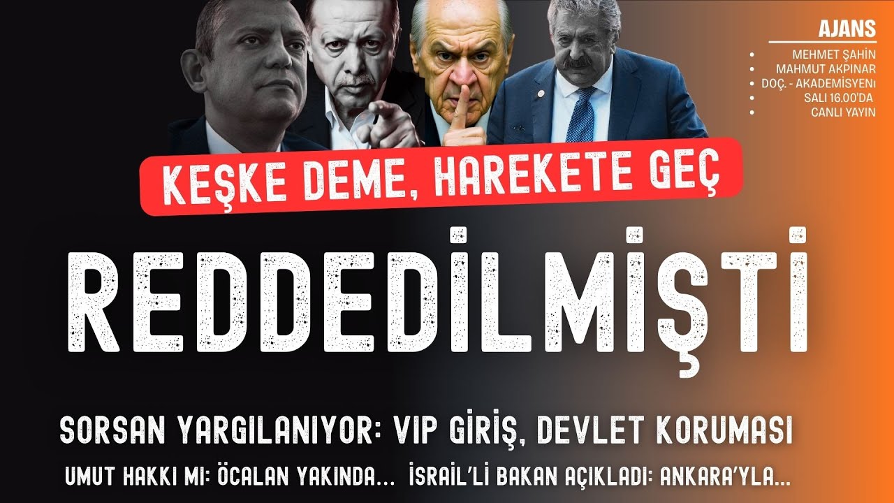 Reddedilmişti; keşke deme harekete geç... İsrailli bakan açıkladı: Ankara ile... | Ajans