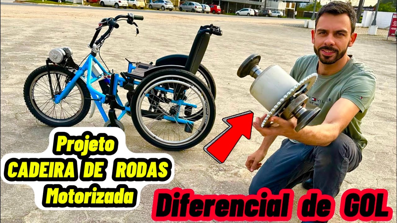 Fizemos o Diferencial do TRICICLO Motorizado 🚀 TDS Garage 🔥🚀