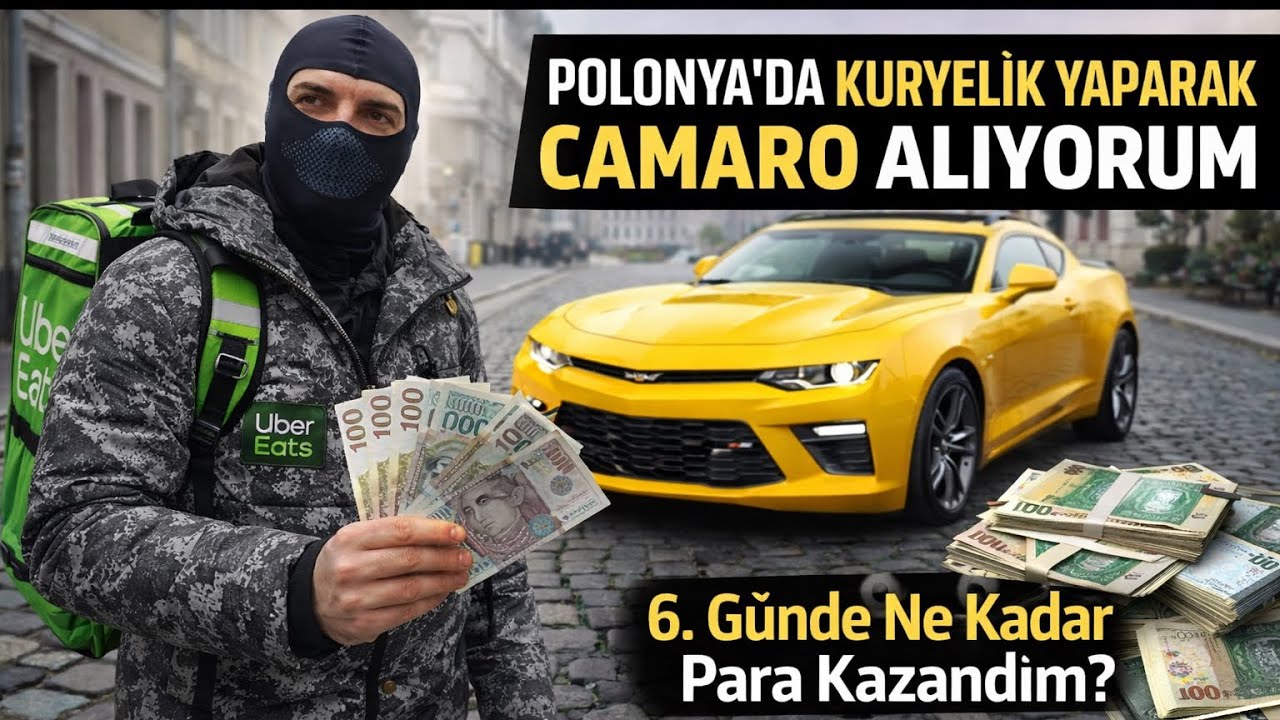 Работа курьером в Польше. Сколько я заработал на 6-й день? Шаг за шагом к моей мечте.