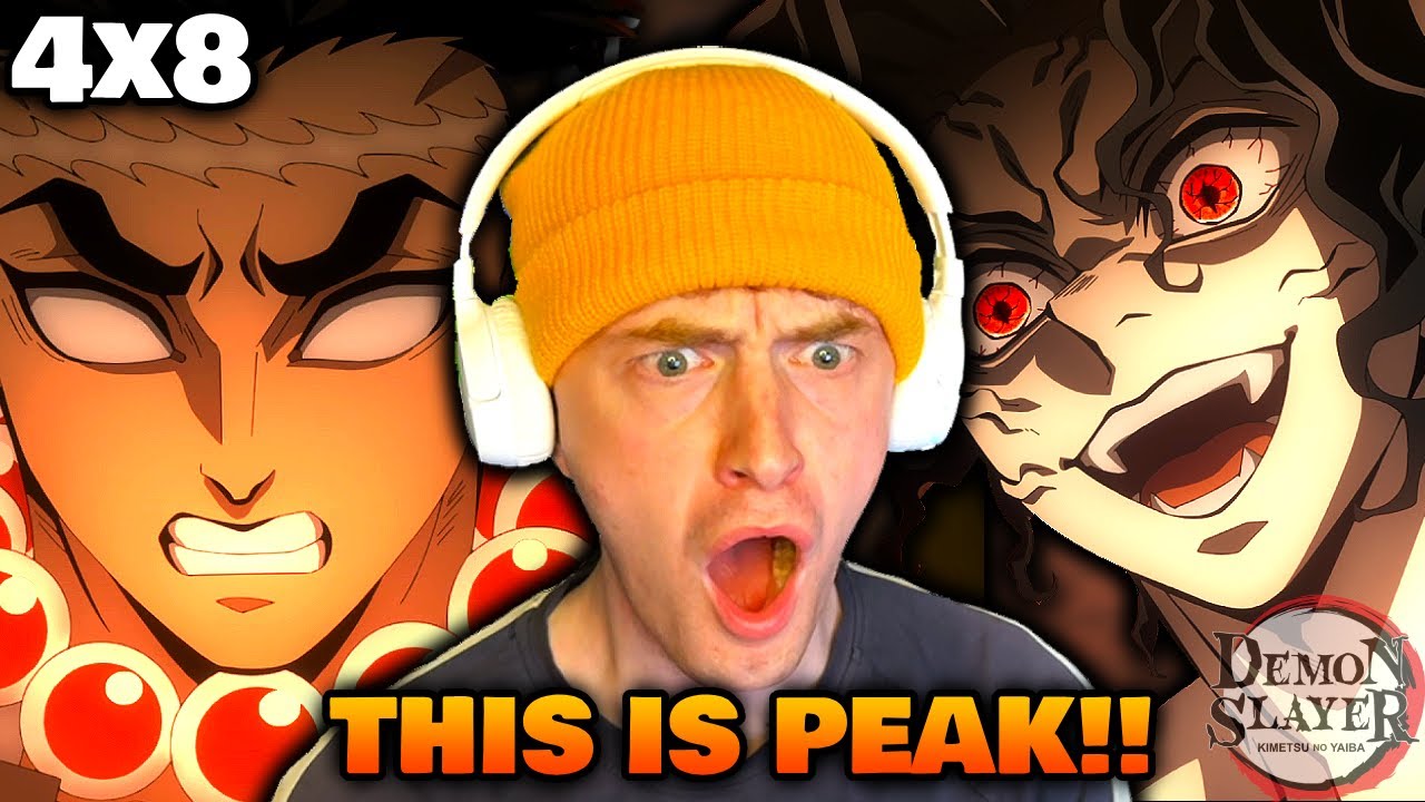 THIS IS PEAK!!! 🔥| DEMON SLAYER Season 4 Ep 8 REACTION