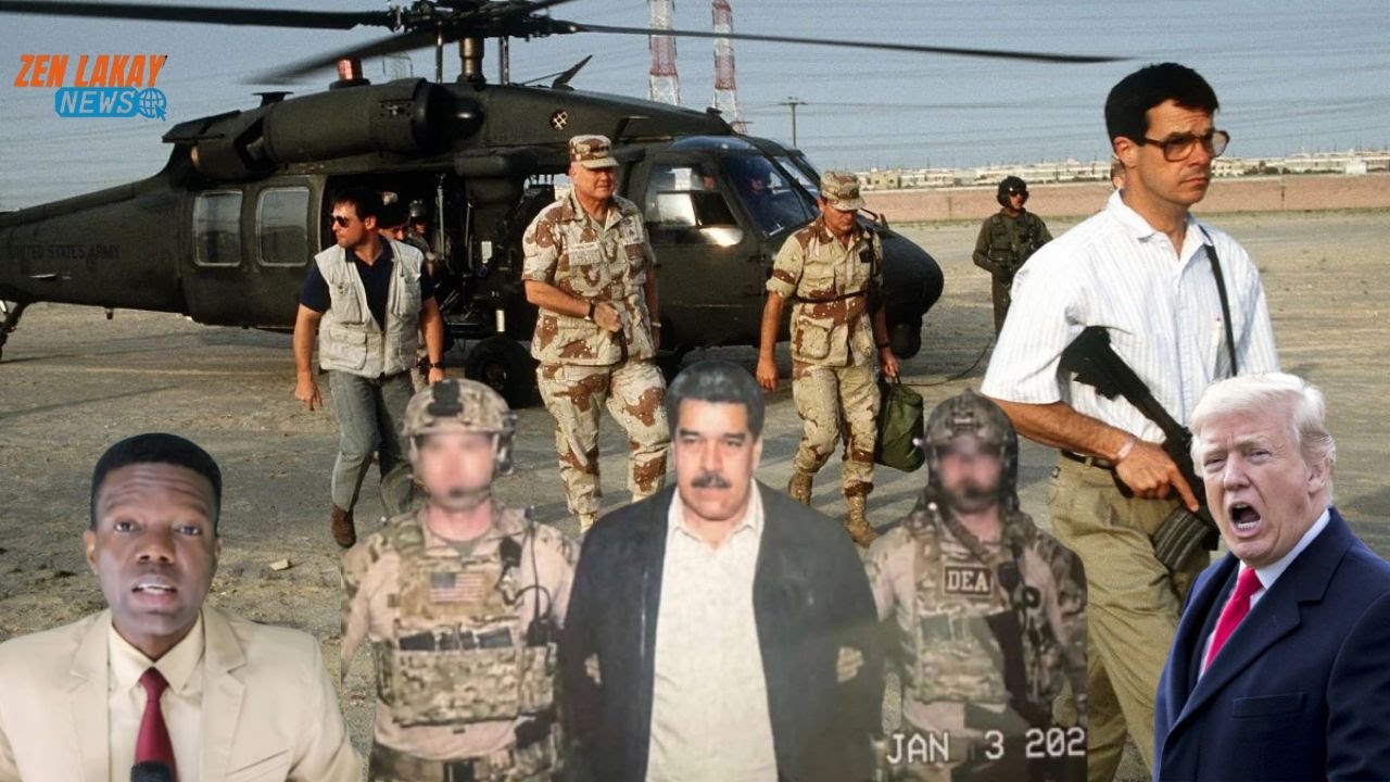 Liberasyon Nicolas Maduro, Trump fe tout moun sezi jodia ak koze sa men li ann gade