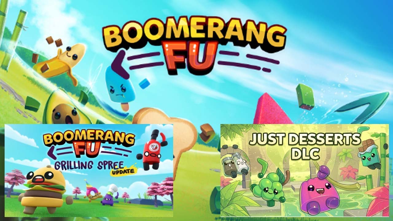 Boomerang Fu - #1 NEW UPDATES: LETS HIDE N SEEK!  (3-Player Gameplay)