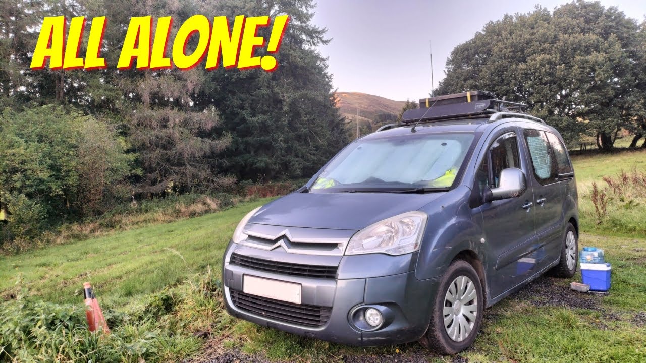 Car Camping at Eco Camping Wales - Off Grid and Alone! (Part One)