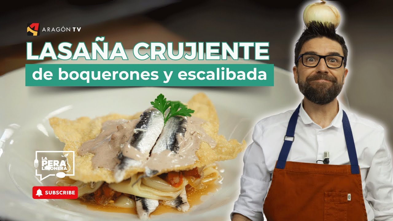 🐟🍆 Lasaña Crujiente de Boquerones y Escalibada: Una Experiencia Mediterránea Única 🍅🧀