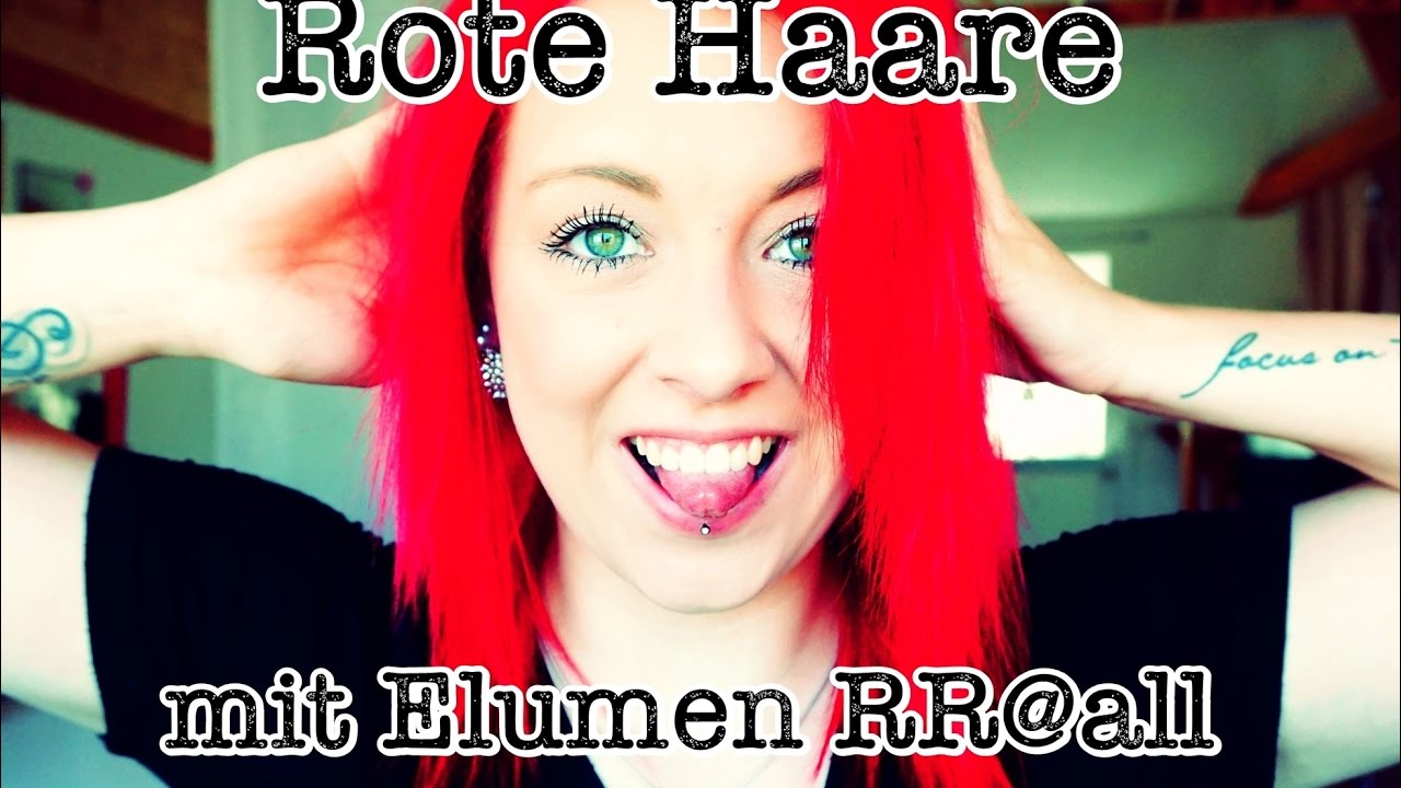 Rote Haare färben mit Elumen RR@ALL | Charis' Lifestyle