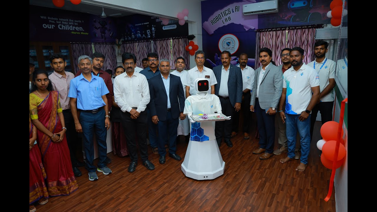 #HOLY CROSS SCHOOL#GRAND INAUGURATION OF OUR BRAND NEW AI  & ROBOTICS LAB