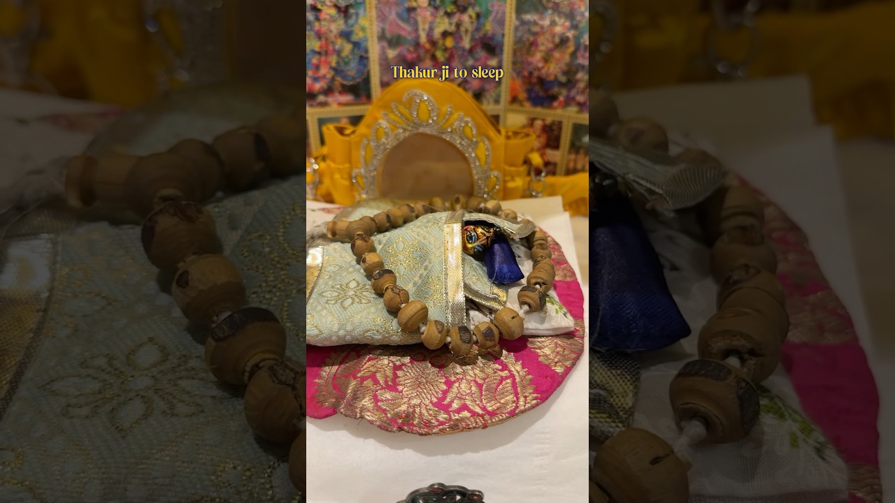 ВОТ как можно усыпить Тхакура Джи | #кришнаарати #тхакурджи