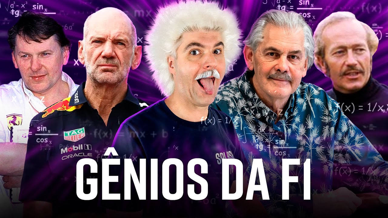 Quem são os maiores gênios da Fórmula 1? Colin Chapman, Adrian Newey, Gordon Murray, Barnard...