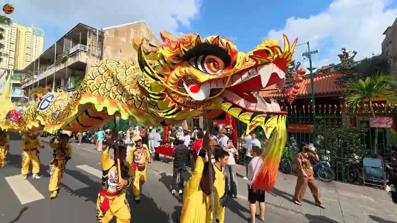 条龙68米游行 天后妈祖庙 - 华人社区的特别日子