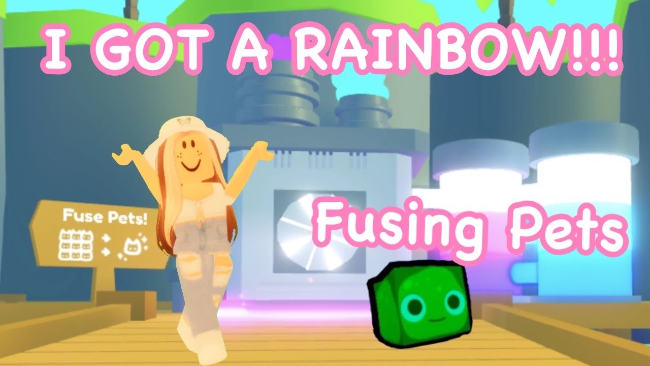 I Fuse Pets In Pet Simulater X The Pet I Got Is AWESOME!!! Roblox