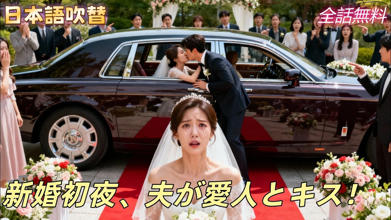 花嫁は涙を流し、夫が婚礼の車で愛人とキスしているのを目撃した。その場で家を飛び出した！#251004whB3