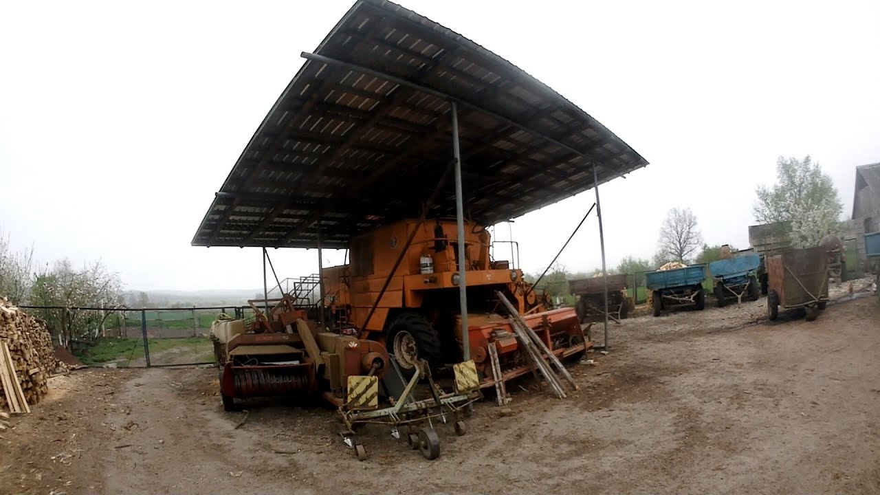 Pomysłowo zazimowany Bizon Super Z050 Opowieść o kombajnie