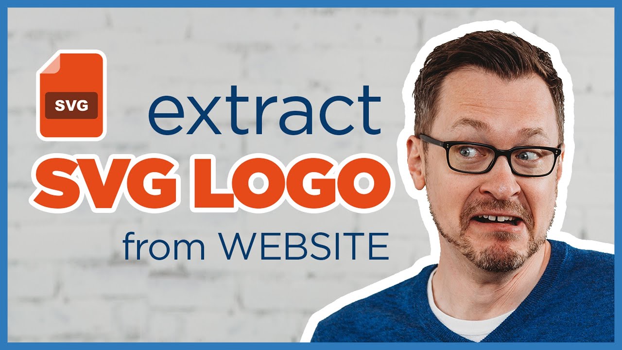 Extract an SVG Logo from Website Source Code