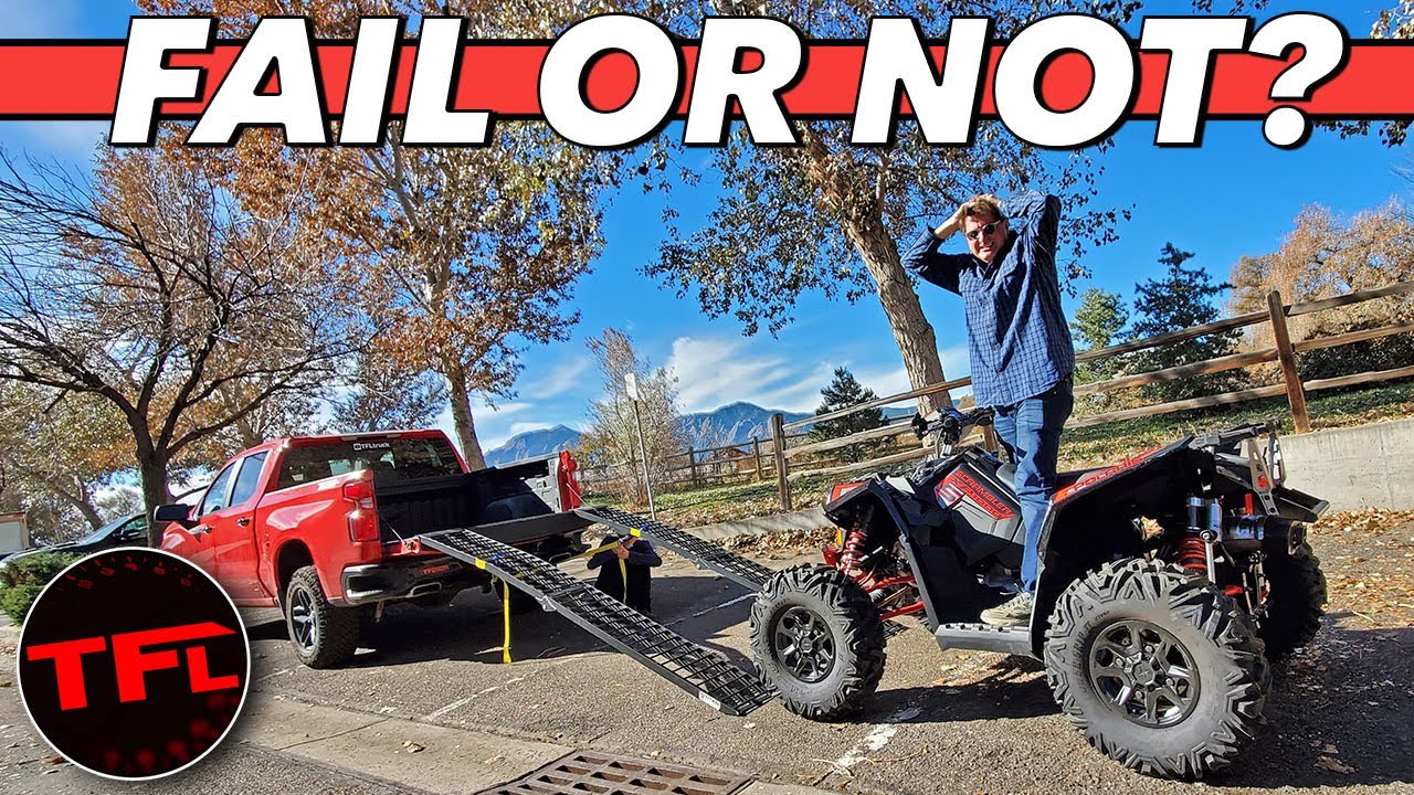 Behind The Scenes: Let's See How Well A GIANT ATV Fits Into A Short Bed Pickup Truck!