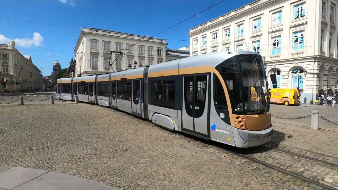 Bombardier Flexity Outlook Cityrunner Brussels tram Bombardier T3000