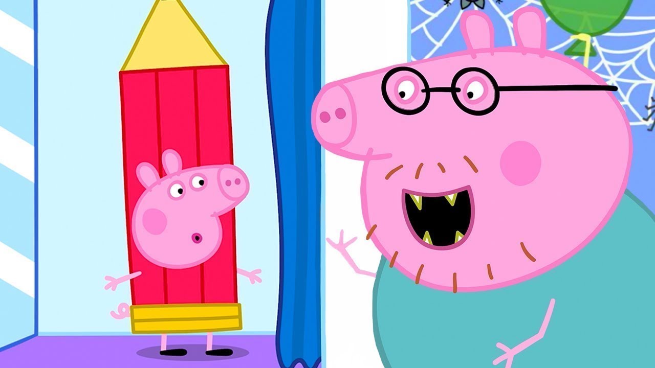 Daddy Pig's Halloween Costume | Peppa Pig Tales 👻 Peppa Pig at Halloween 🎃 Halloween Cartoons