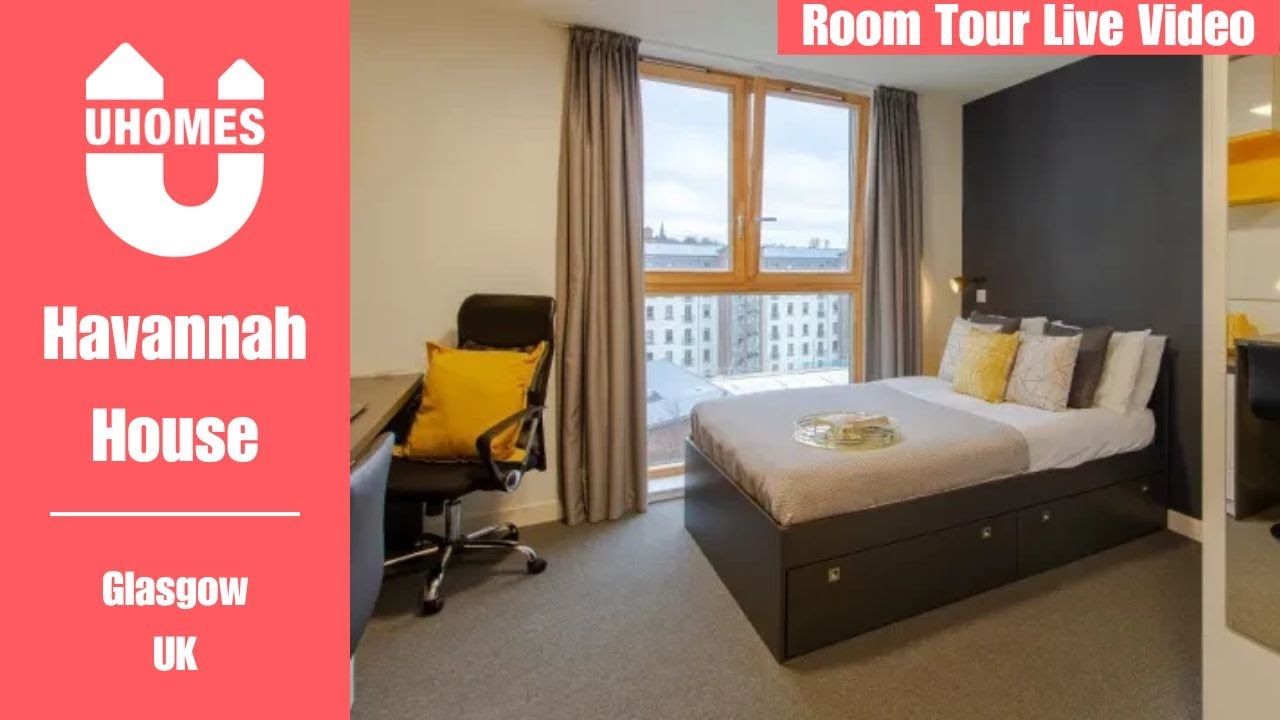 The Cheap Student Accommodation In Glasgow - Havannah House [Room Tour]