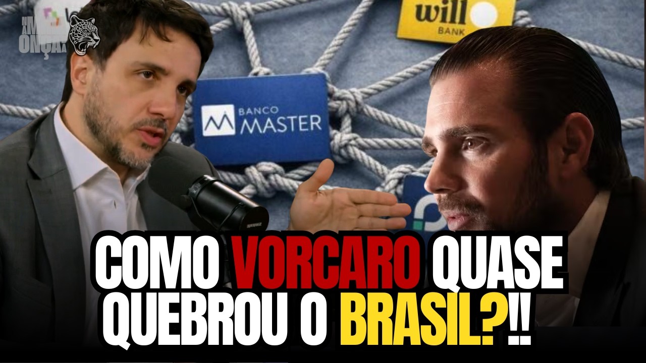 COMO o BANCO MASTER COLOCOU em RISCO o BRASIL?! QUASE QUEBRAMOS?