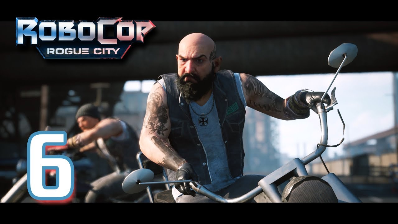 RoboCop Rogue City 機器戰警 惡棍城市 Part 6 街頭兀鷲幫的地盤, 營救人質, 不想要的貨物, 摩托車騎士的祕密