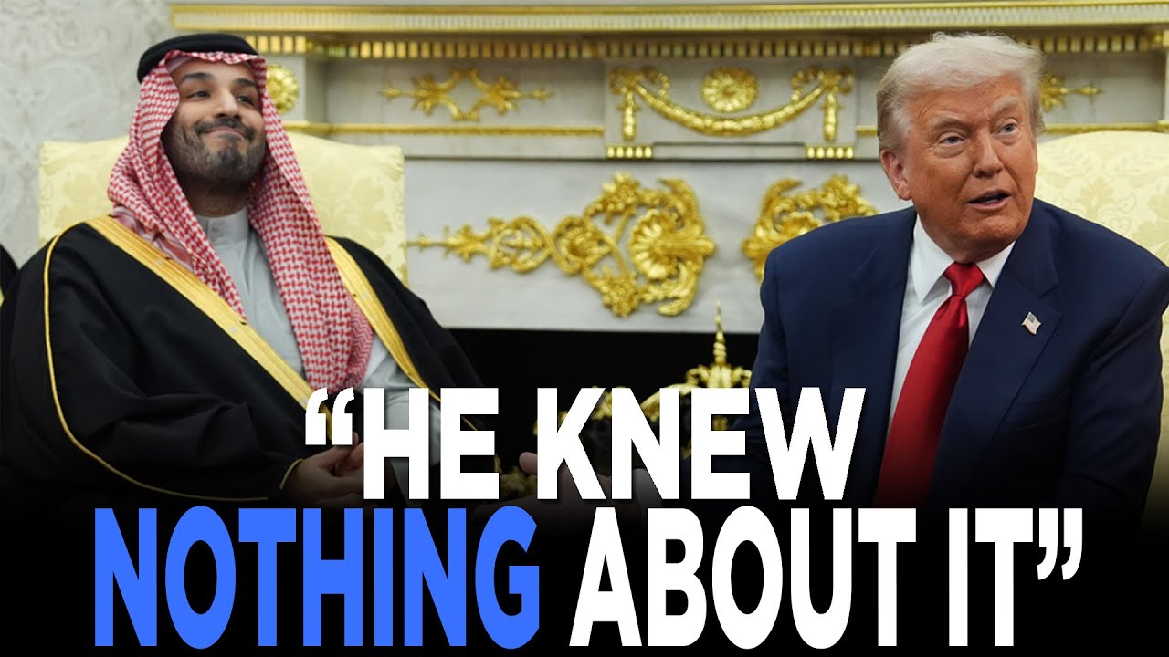 Trump hosts MBS at the White House, dismissing questions about Jamal Khashoggi's killing | TRENDING