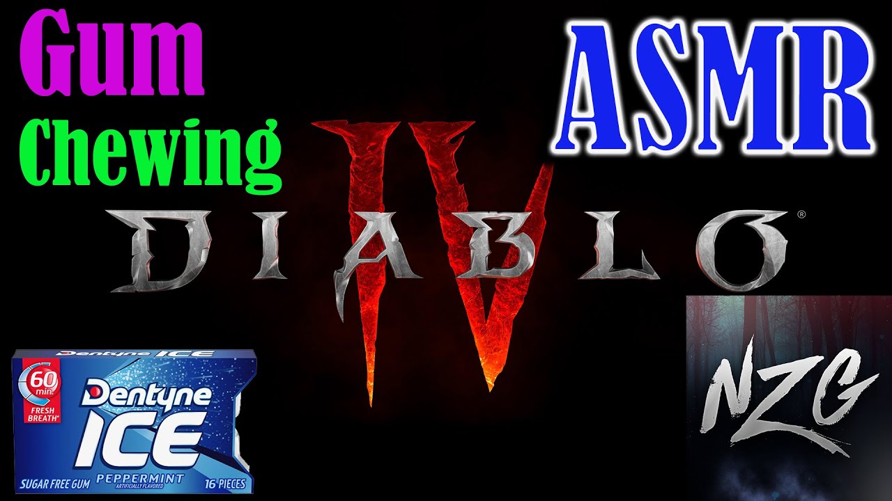 ASMR Diablo 4  | Whisper 😴 Gum Chewing 🍬 Relaxing 💤