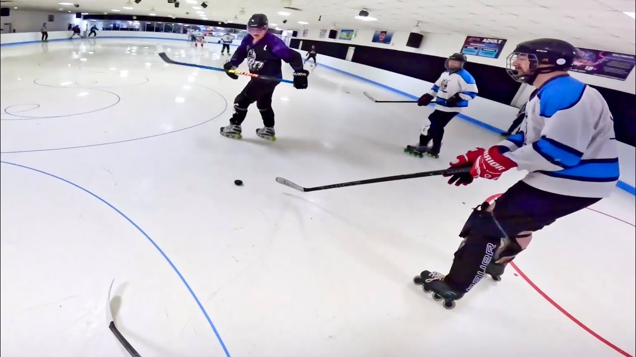 A Broken Nose In Roller Hockey?!