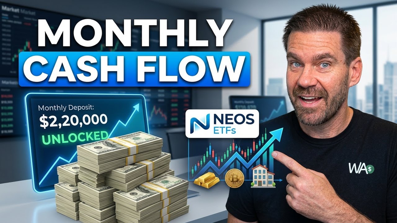 Turn Gold, Bitcoin, and Real Estate into monthly passive INCOME with these NEOS ETFs