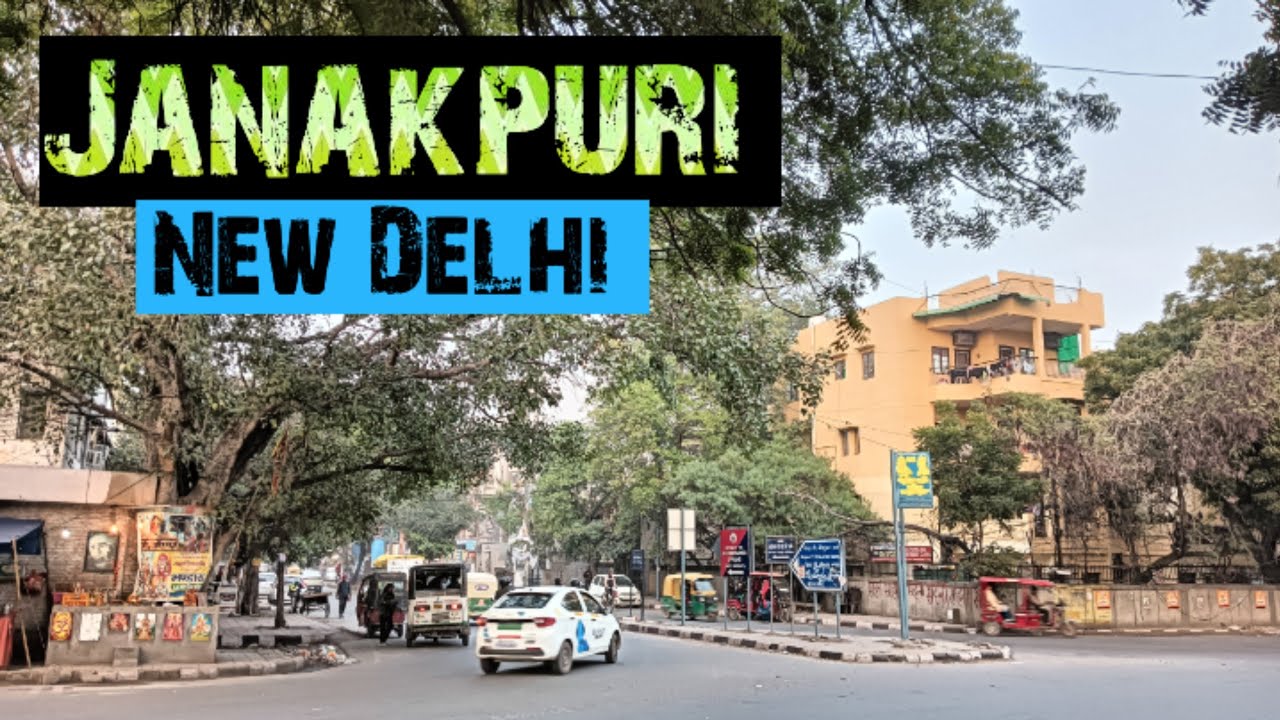 Walking Tour: C4E DDA flats & Janakpuri Market, New Delhi. @newdelhibharat 