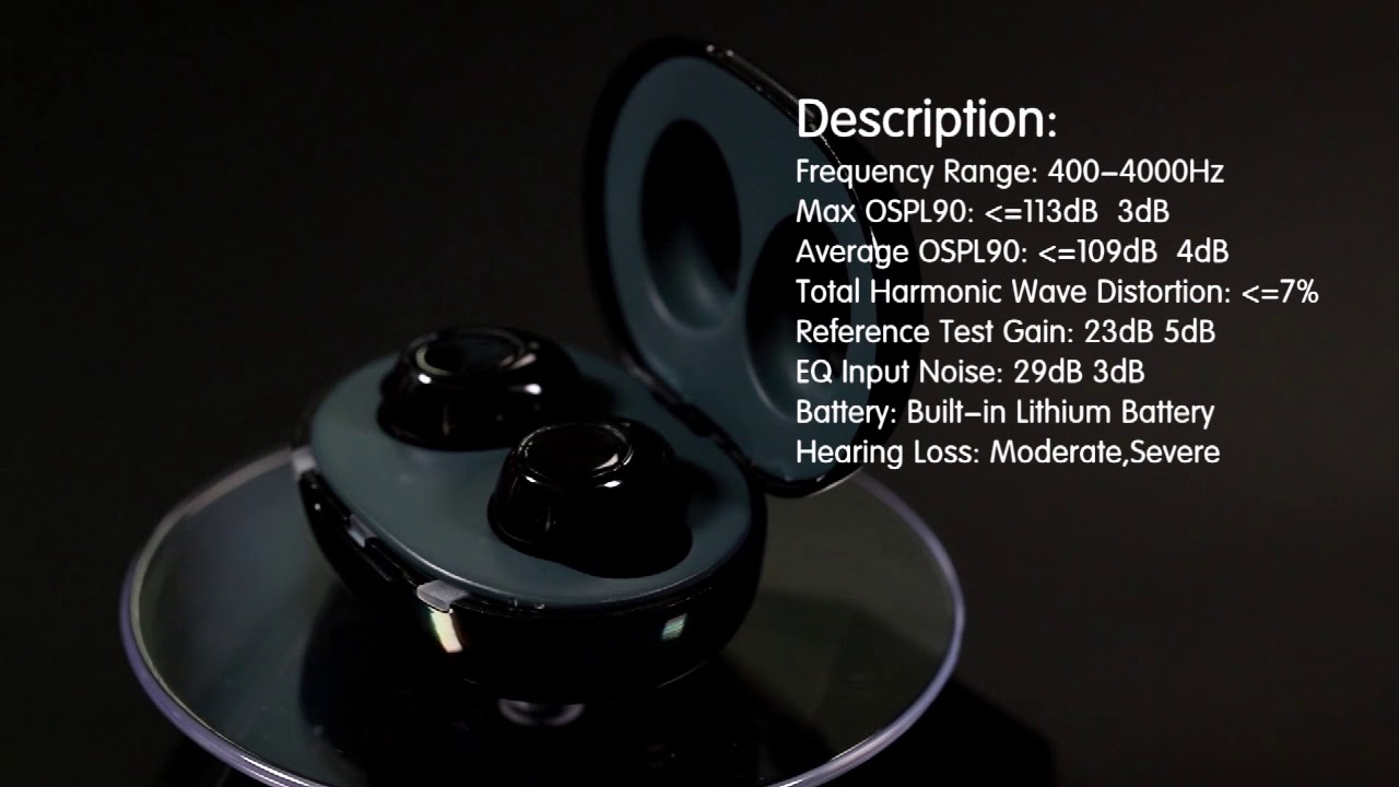 Jinghao Wireless Bluetooth Ear Buds hearing amplifier aid