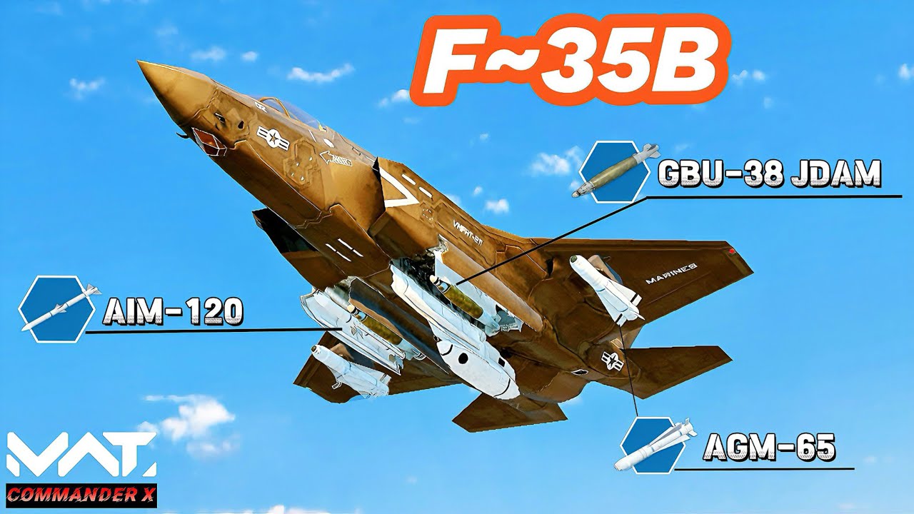 F-35B Supersonic Stealth Tier-4 Strike Fighter Gameplay MWT Tank Battles | mwt | mwt tank battles