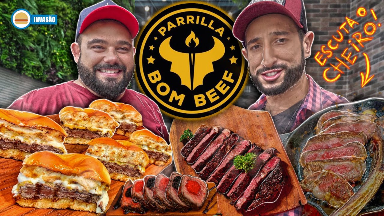 COMO FUNCIONA A PARRILLA DO NETÃO - Invasão Parrilla Bom Beef | Hambúrguer Perfeito