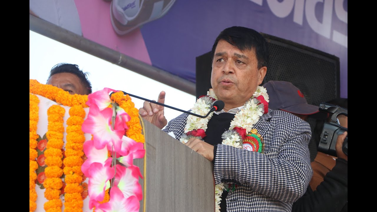 नवौँ नुवाकोट महोत्सवमा नेपाल उद्योग वाणिज्य महासंघका अध्यक्ष चन्द्रप्रसाद ढकाल
