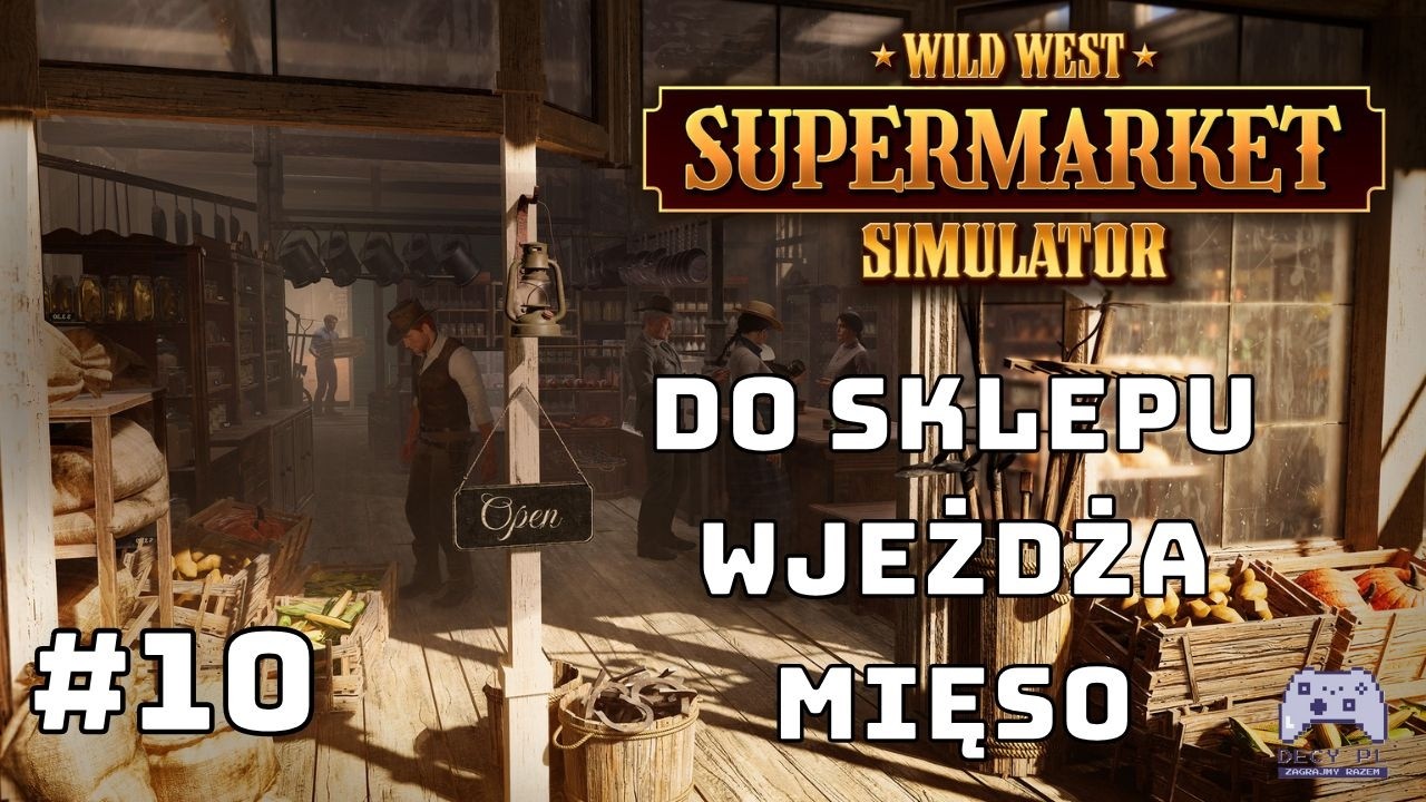 ⭐Mienso, mienso je we wiosce 😂 | #10 | Wild West Supermarket Simulator - Gameplay PL