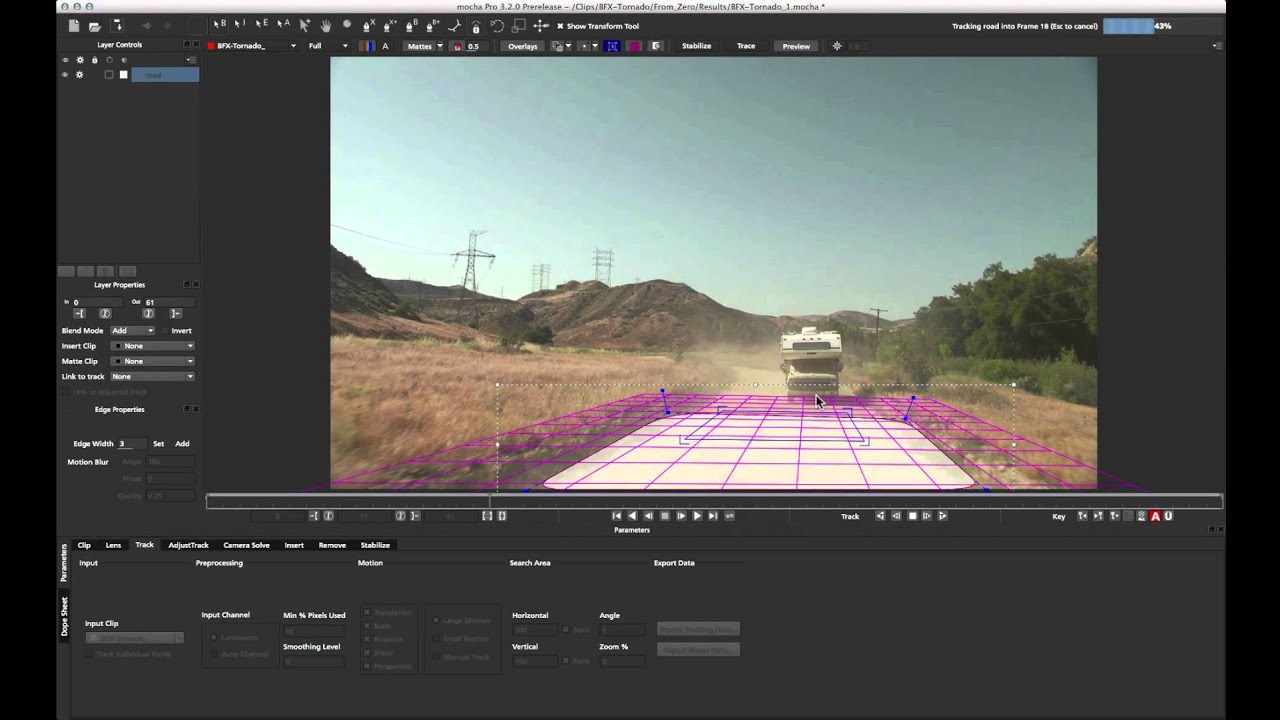 Mocha Pro Tutorial: 3D Camera Solver and Nuke Pt. 1