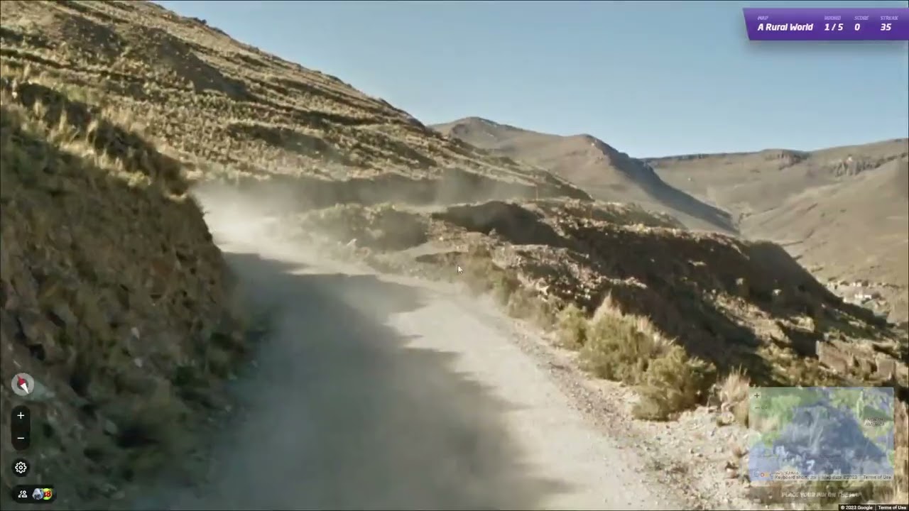 Geoguessr - A Rural World 45 Streak