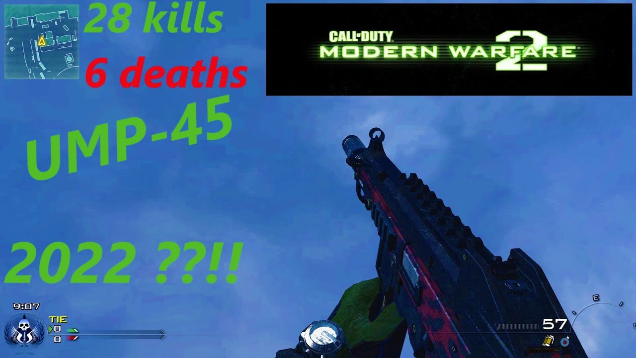 Call of Duty: Modern Warfare 2 UMP-45 gameplay  (2022) PC