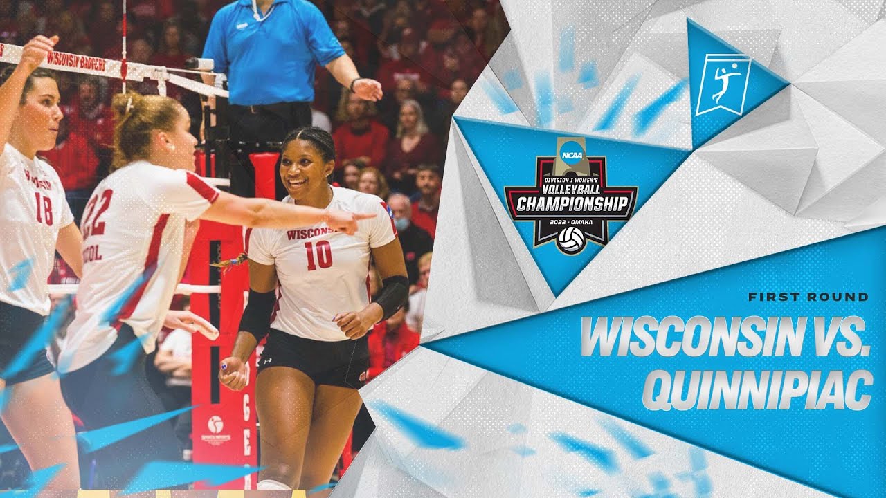 Wisconsin vs. Quinnipiac: 2022 NCAA volleyball first round highlights