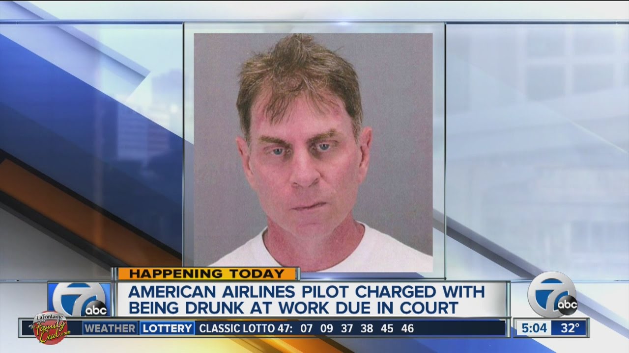 American Airlines pilot charged with being drunk at work due in court