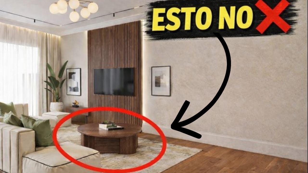 “El error #1 en las salas pequeñas (casi todos lo cometen)”