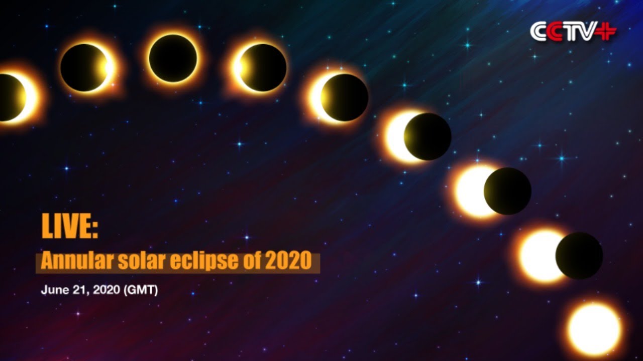 LIVE: Annular solar eclipse of 2020