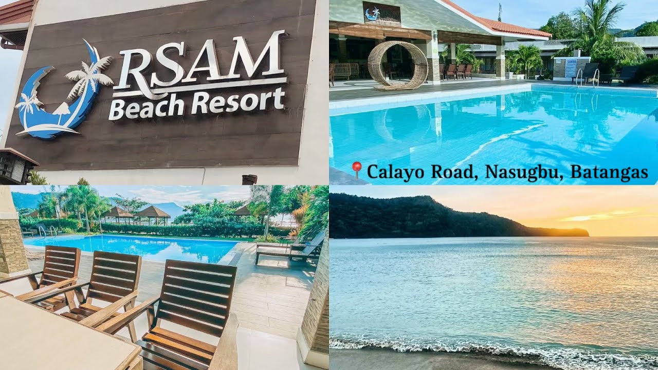RSAM BEACH RESORT | NASUGBU BATANGAS (ROOM TOUR, AMENETIES, BEACH ACTIVITIES)