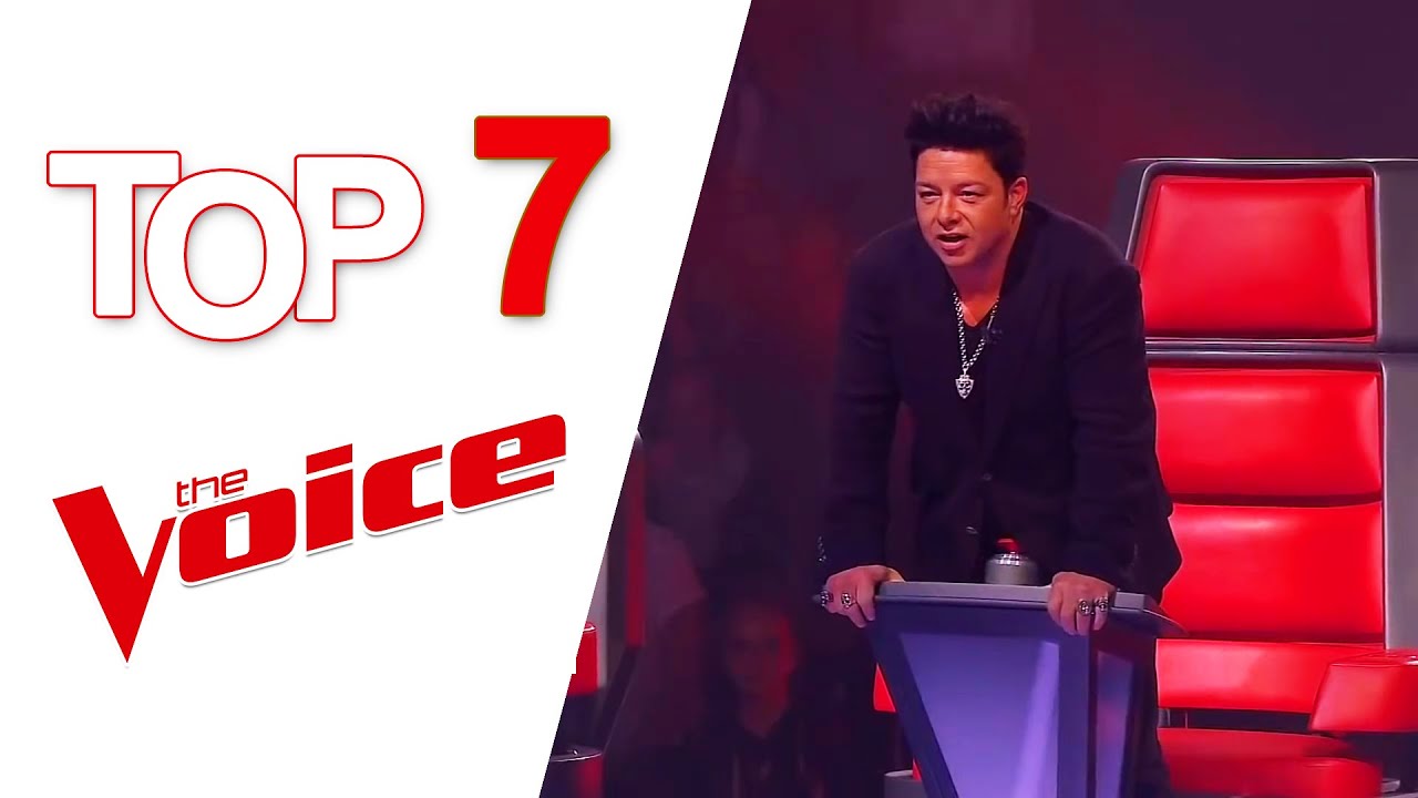 TOP 7 MALE BLIND AUDITIONS OF ALL TIME ON THE VOICE