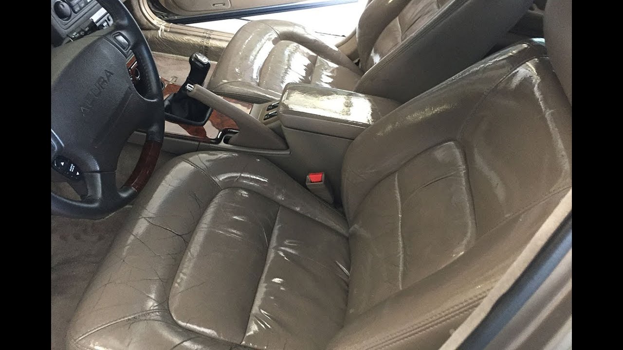 Leather Care:  Oiling the Seats in the Legend GS