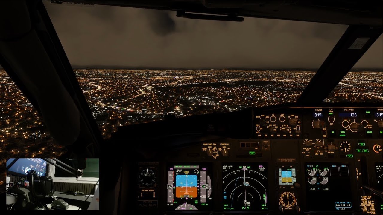 Boeing 737 MSFS 2024 | SBSP ✈︎ SBRJ Bate Volta | Pilot Cockpit View