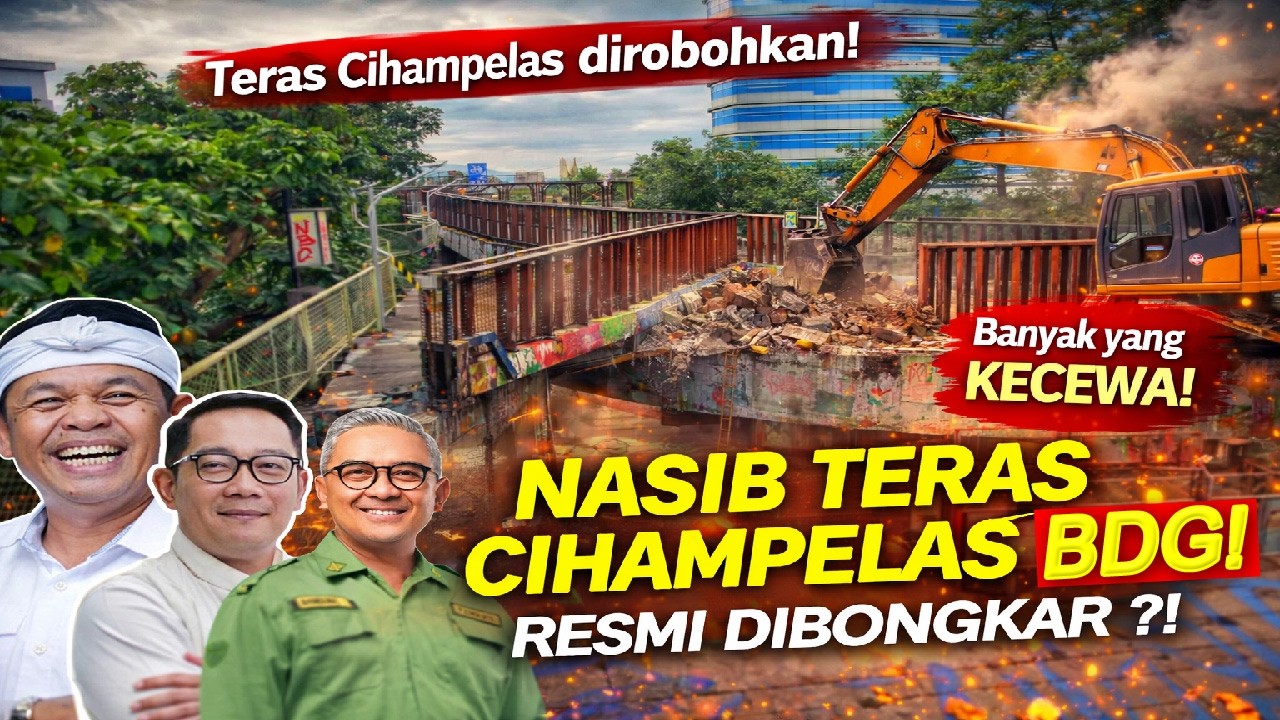 TERAS CIHAMPELAS BIKIN HEBOH! saya kaget dengar akan di BONGKAR
